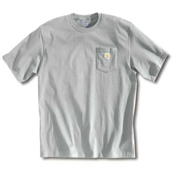 Carhartt Men's K87 Workwear Pocket Crewneck Cotton T-Shirt Sz. XL Gray NEW~~~ - Picture 1 of 6